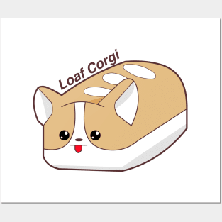 Loaf Corgi Posters and Art